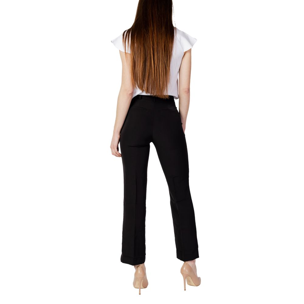 Guess Black Polyester Jeans &amp; Pants