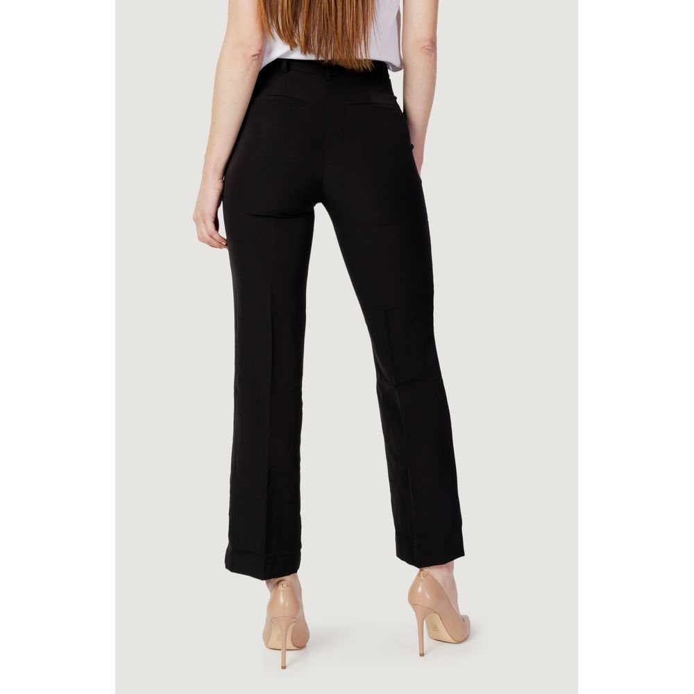 Guess Black Polyester Jeans &amp; Pants