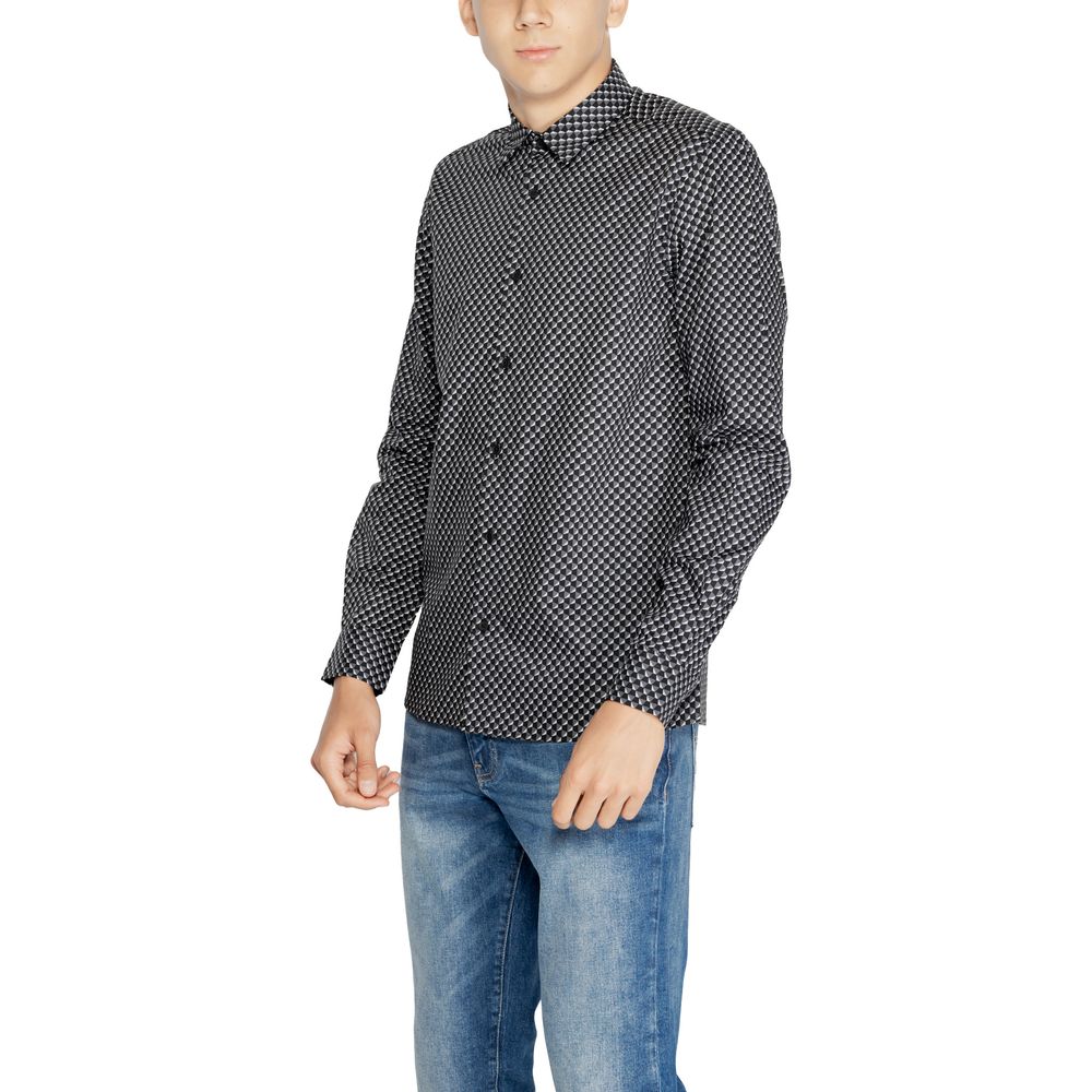 Antony Morato grey cotton shirt