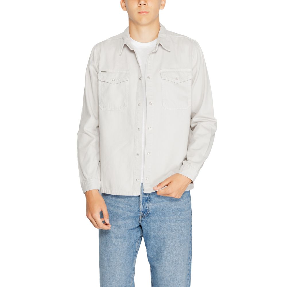 Antony Morato grey cotton shirt