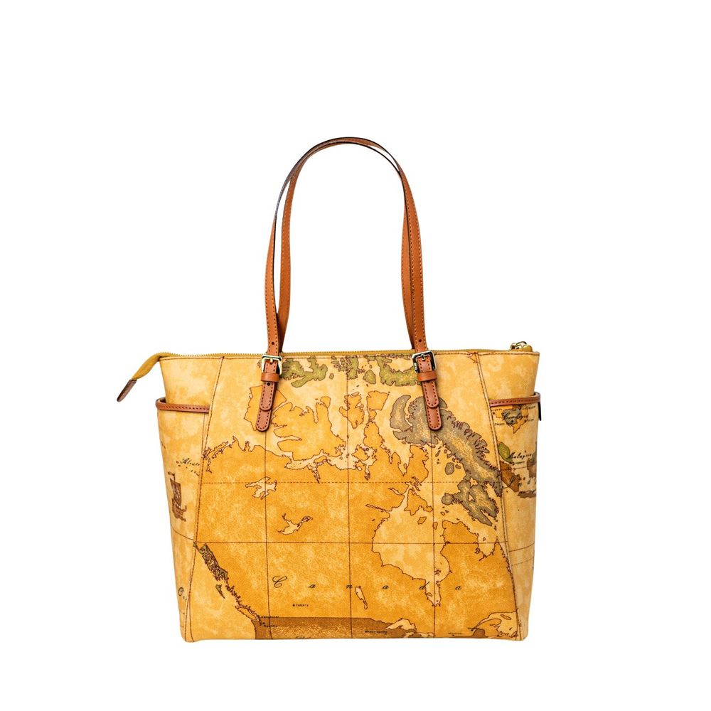 Alviero Martini Prima Classe Beige Lederhandtasche