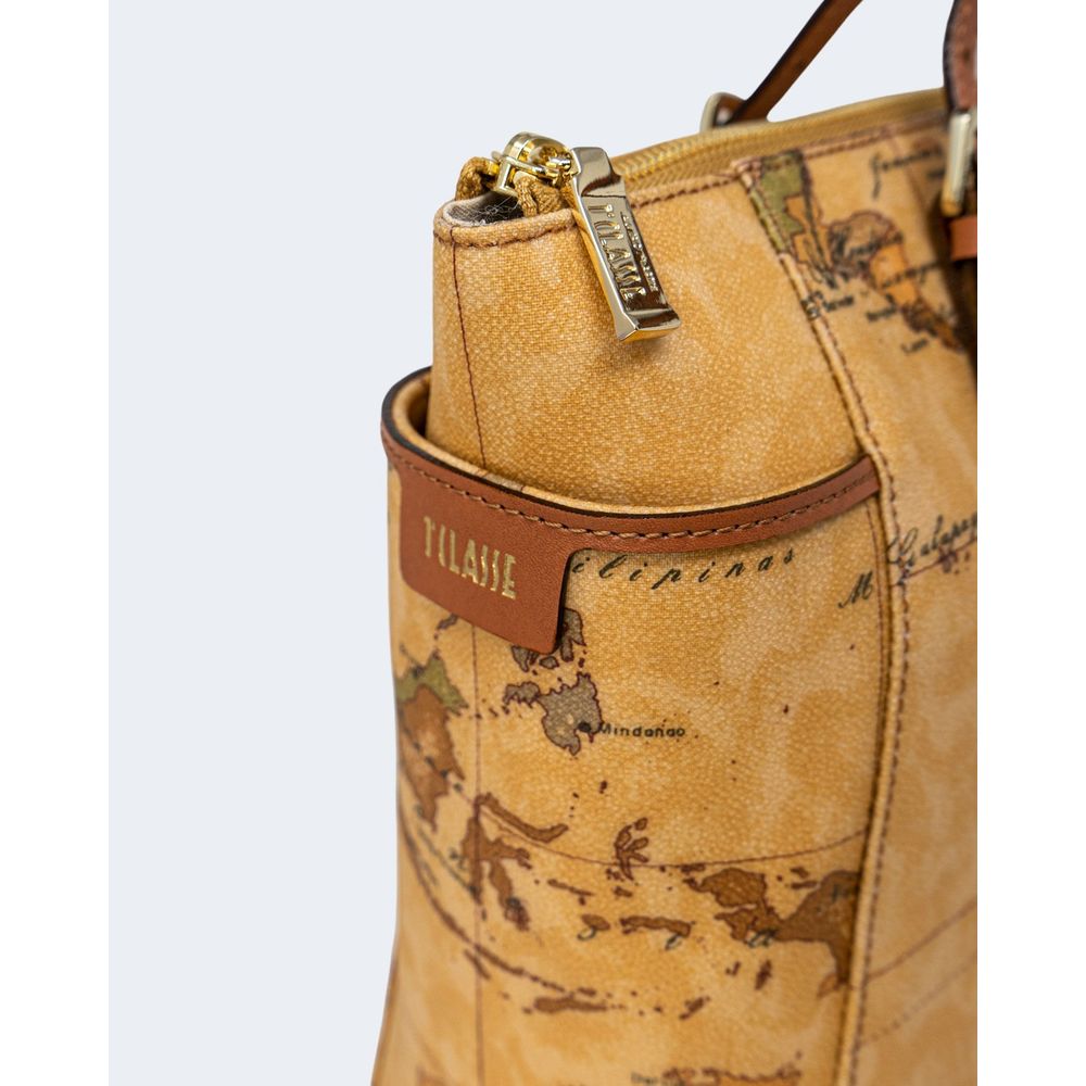 Alviero Martini Prima Classe Beige Lederhandtasche