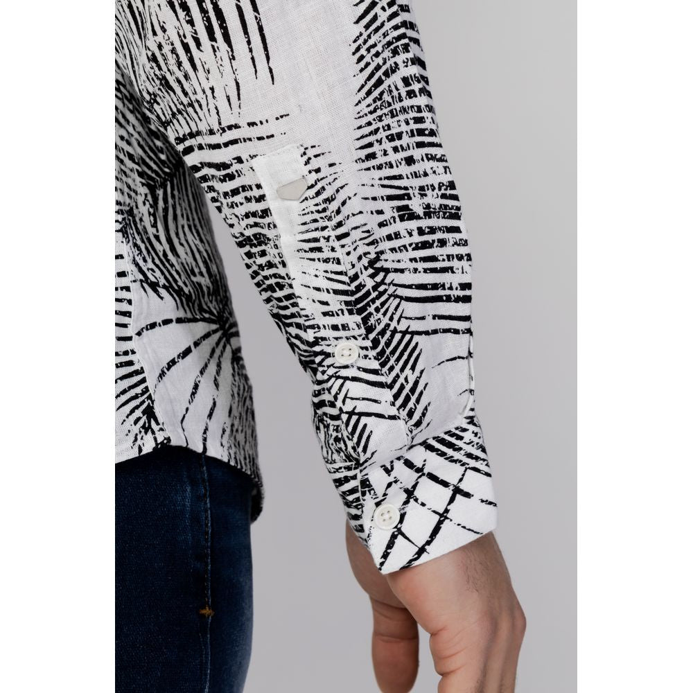 Antony Morato black linen shirt