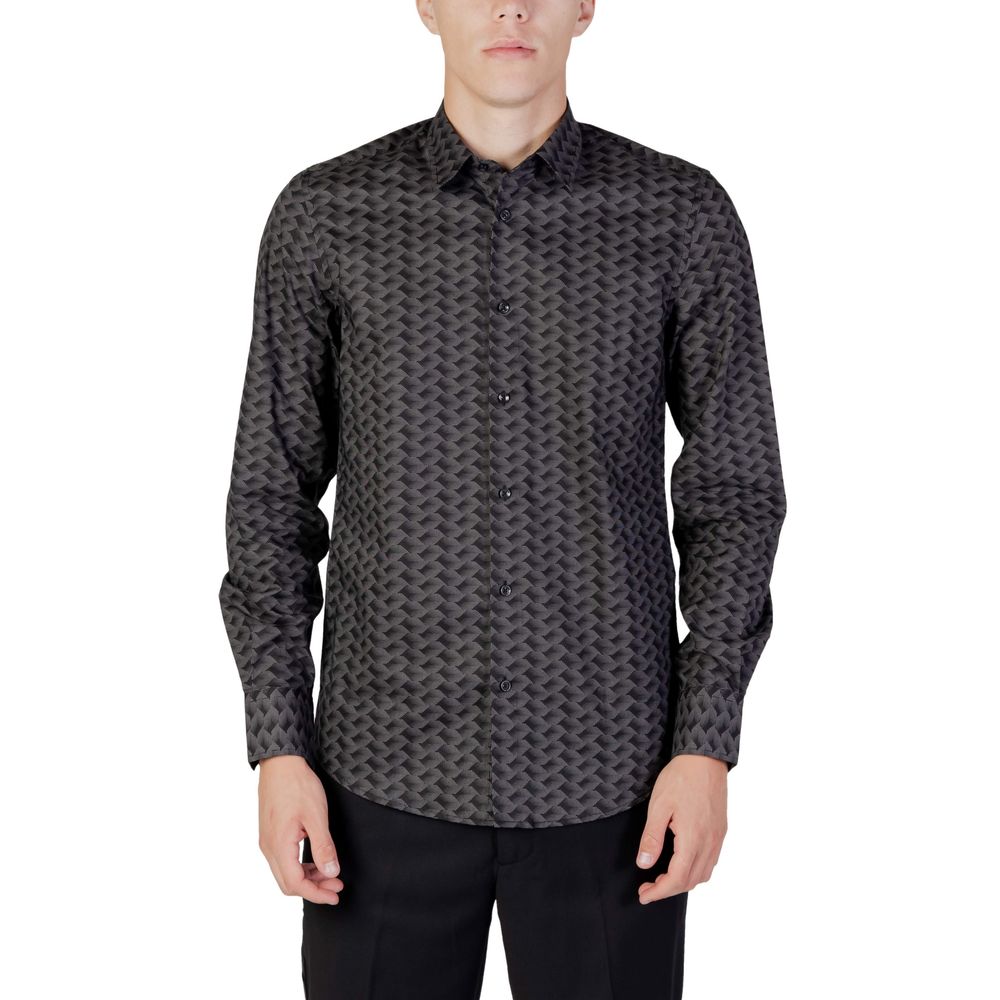 Antony Morato grey cotton shirt