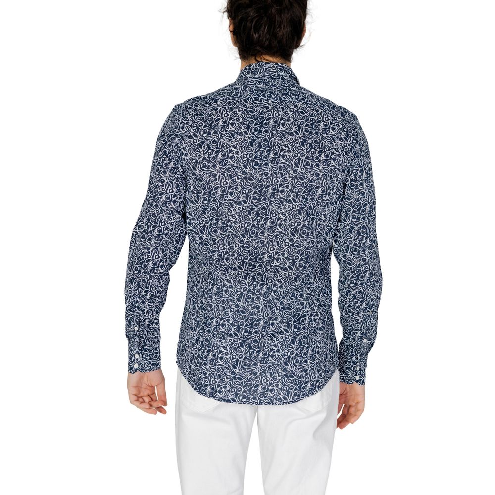 Antony Morato blue cotton shirt
