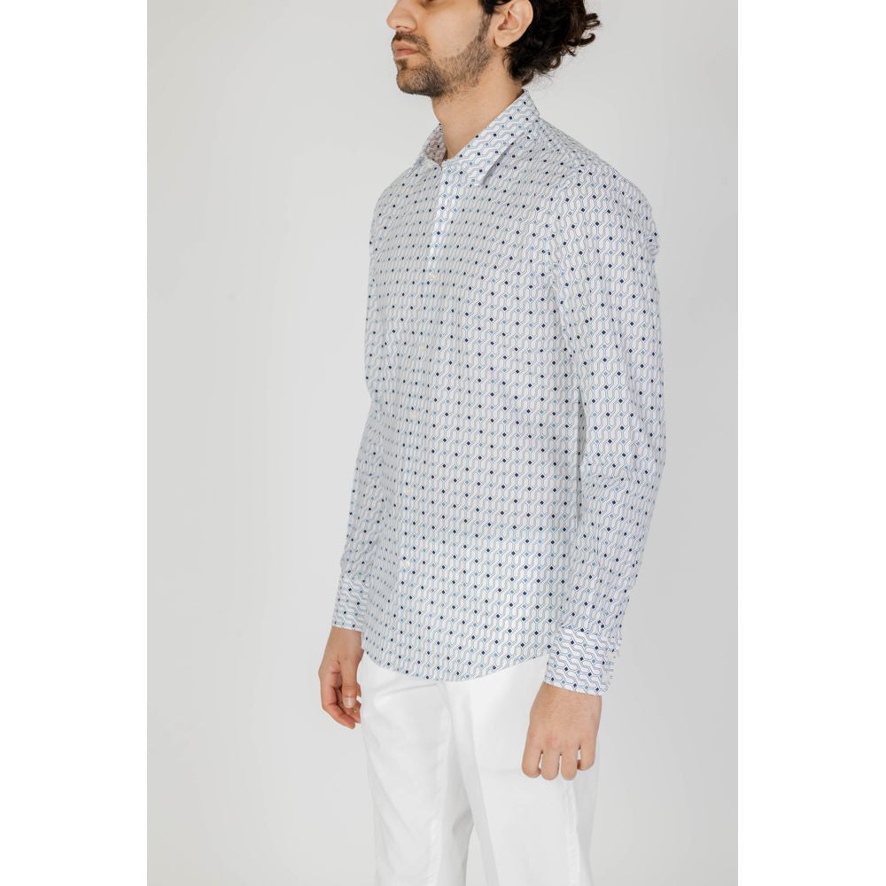 Antony Morato blue cotton shirt
