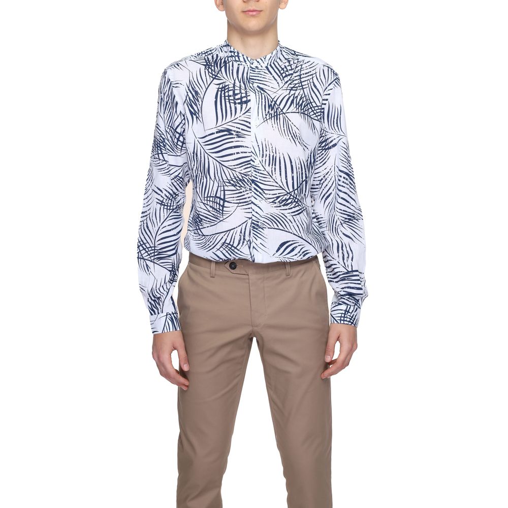 Antony Morato blue cotton shirt