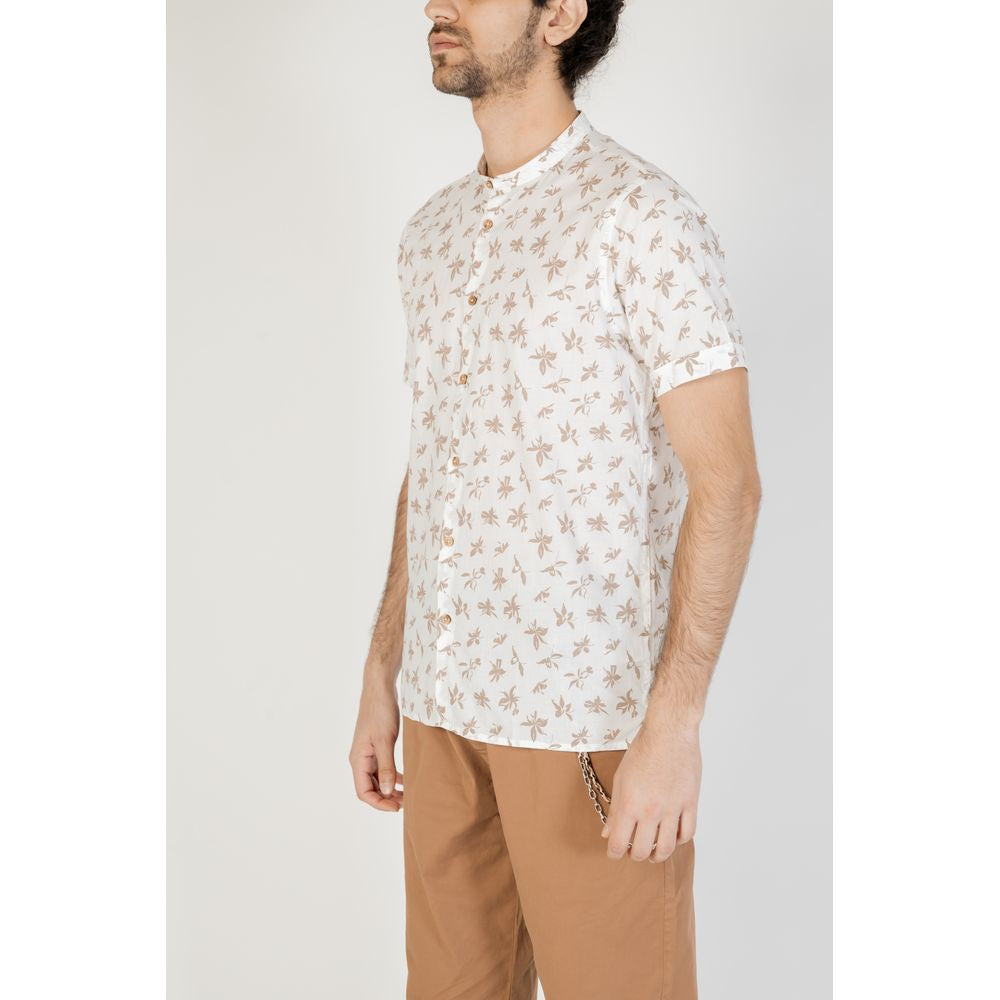 Hamaki-Ho grey cotton shirt