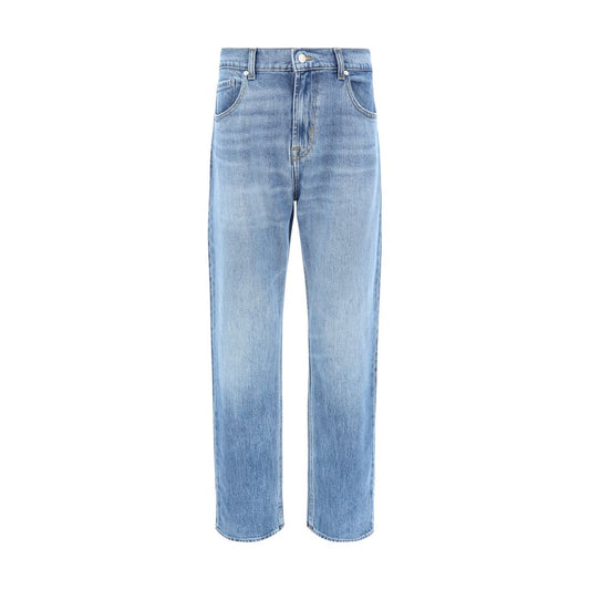 7FOR Die Straight Underline Jeans