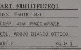 Dolce &amp; Gabbana beyaz pamuklu ve ipek tişört