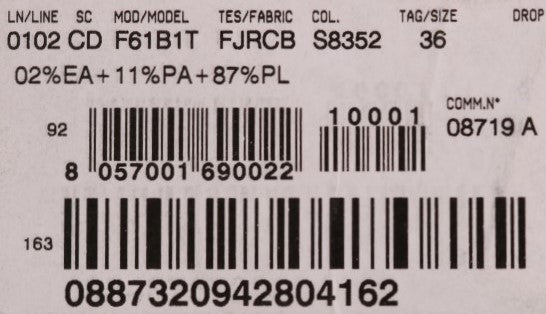 Dolce &amp; Gabbana siyah ve mavi kapaklı mini elbise