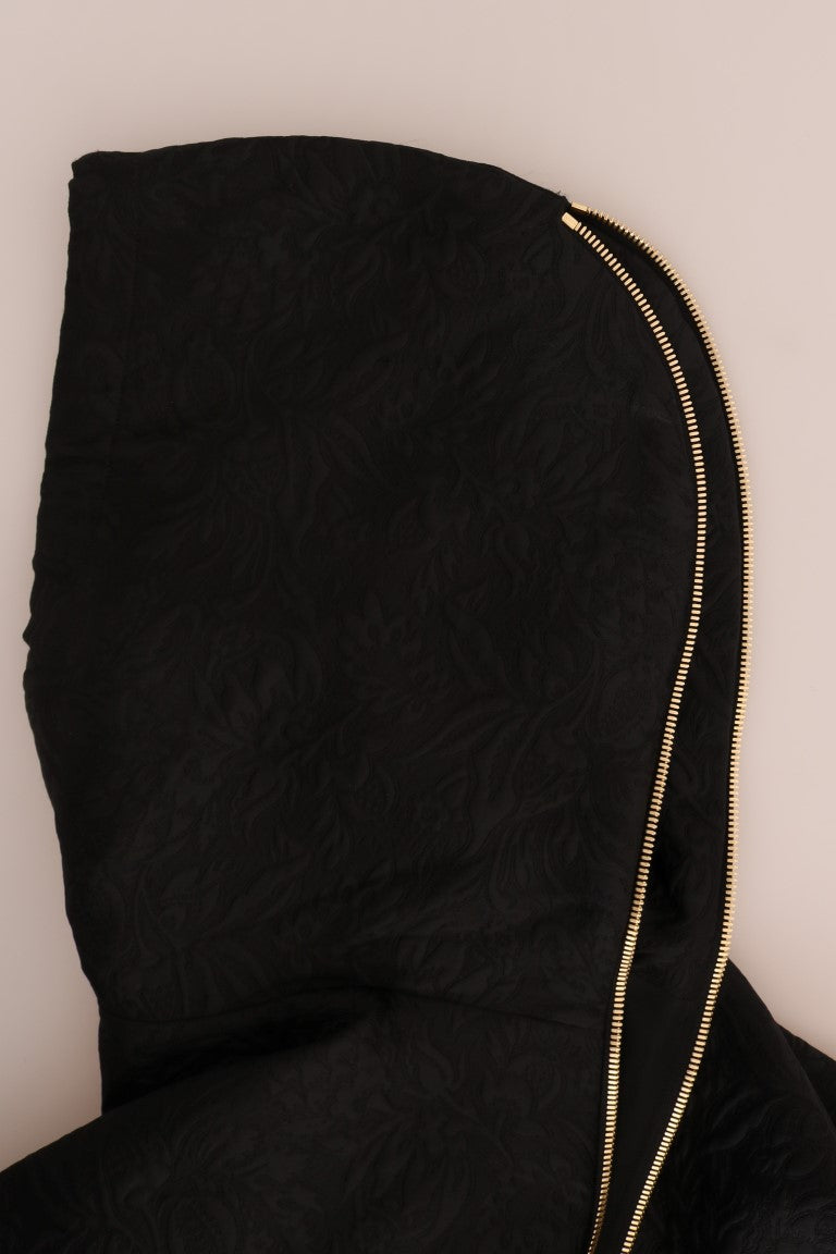 Dolce &amp; Gabbana Black Fairytale Crystal Hoodie