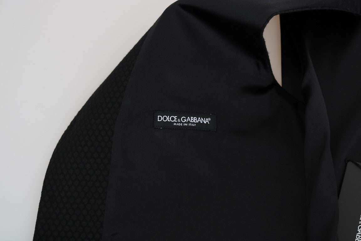 Dolce &amp; Gabbana black polka dot vest