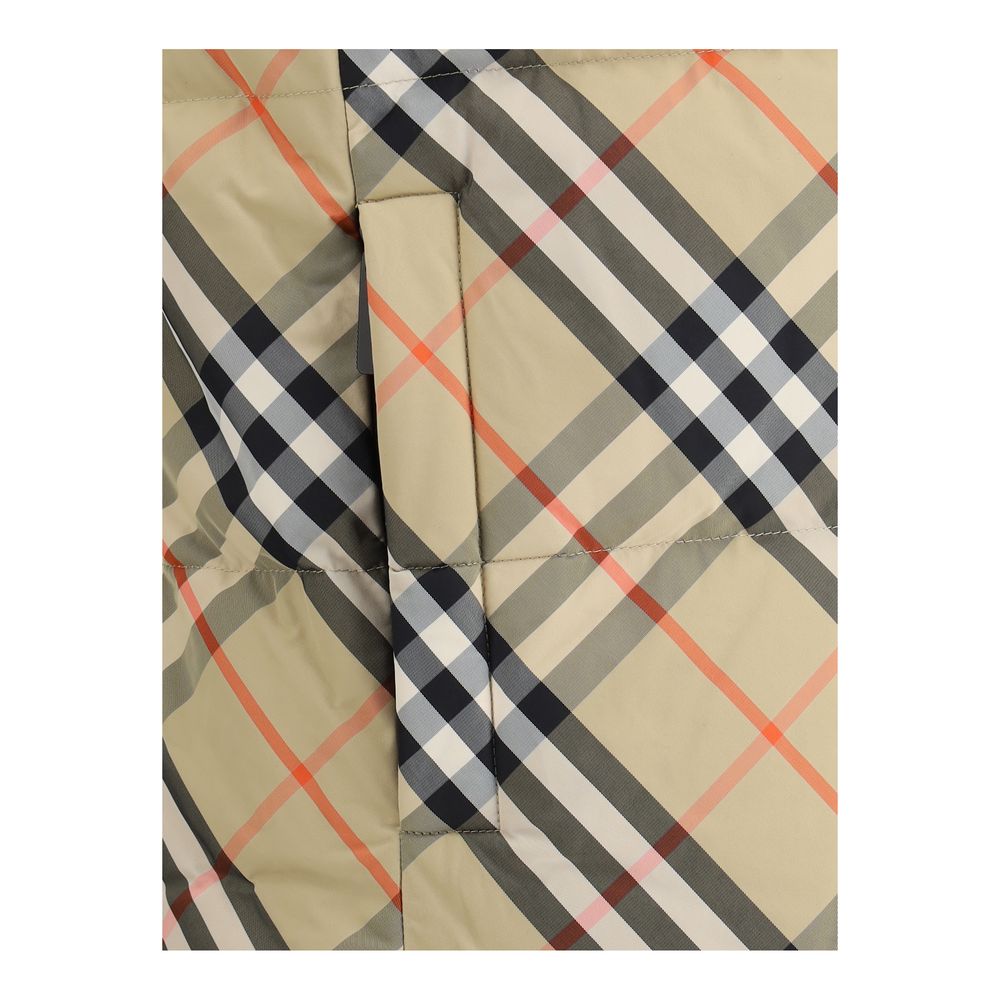 Burberry Çift Taraflı Tüy Yelek