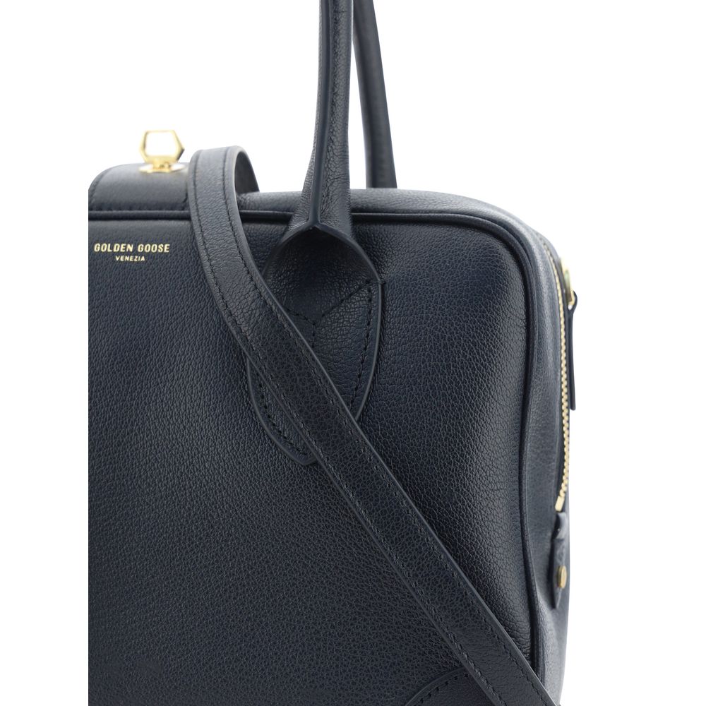 Golden Goose Schwarze Handtasche aus Kalbsleder Bos Taurus