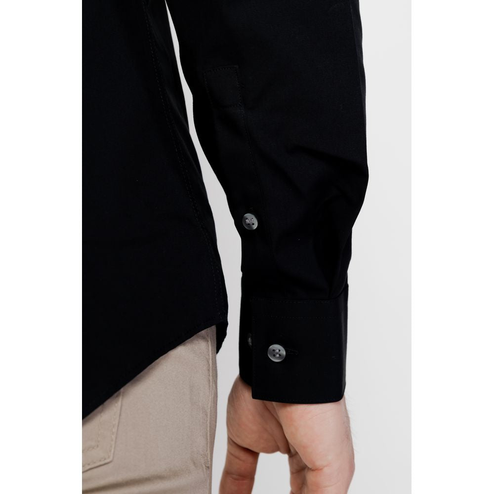 Calvin Klein Siyah Pamuklu Gömlek