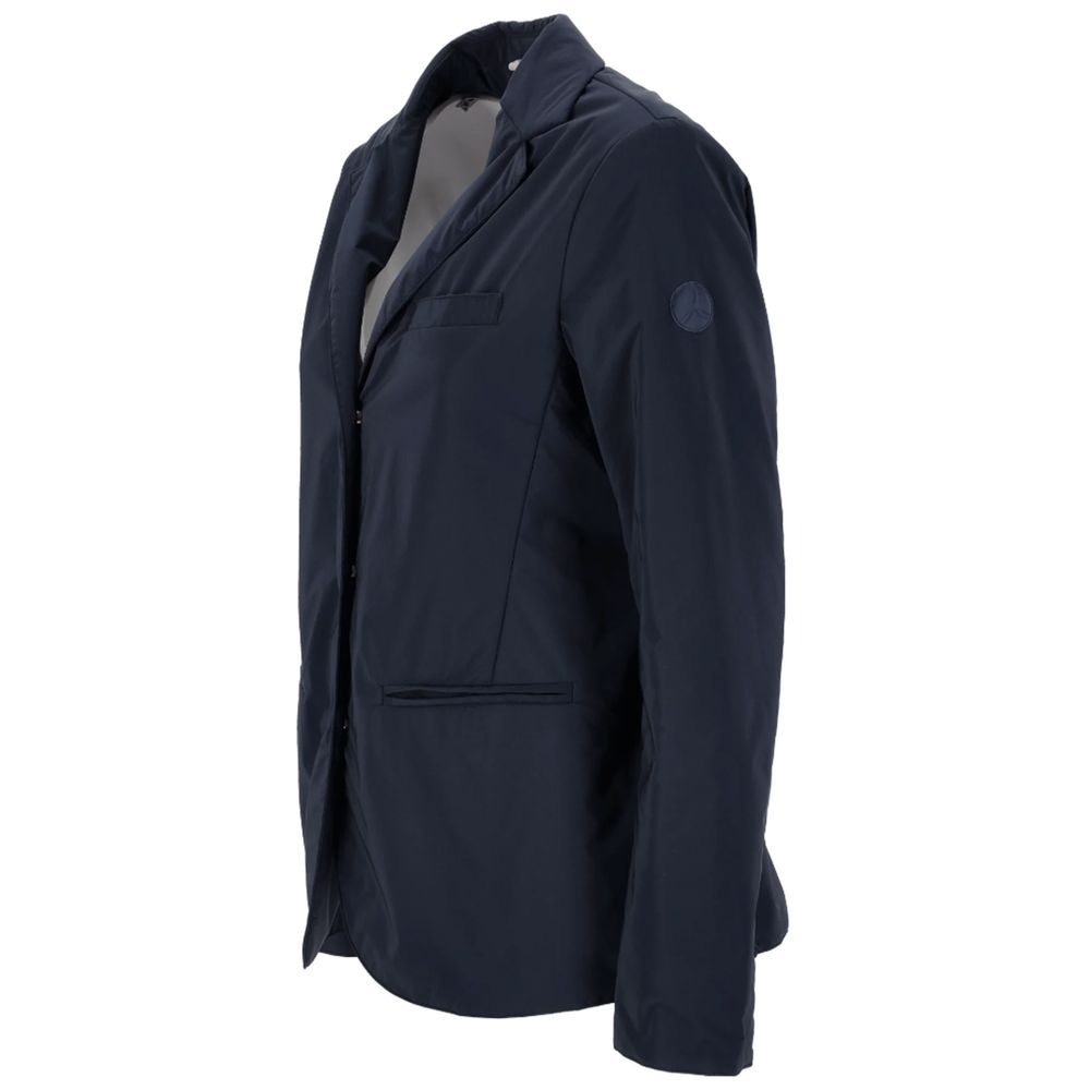 Shibuya Halkı Mavi Polyester Ceketler ve Montlar