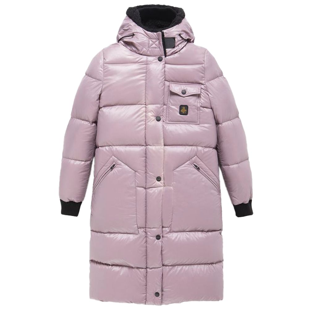Refrigiwear Pink Nylon Jackets &amp; Coats