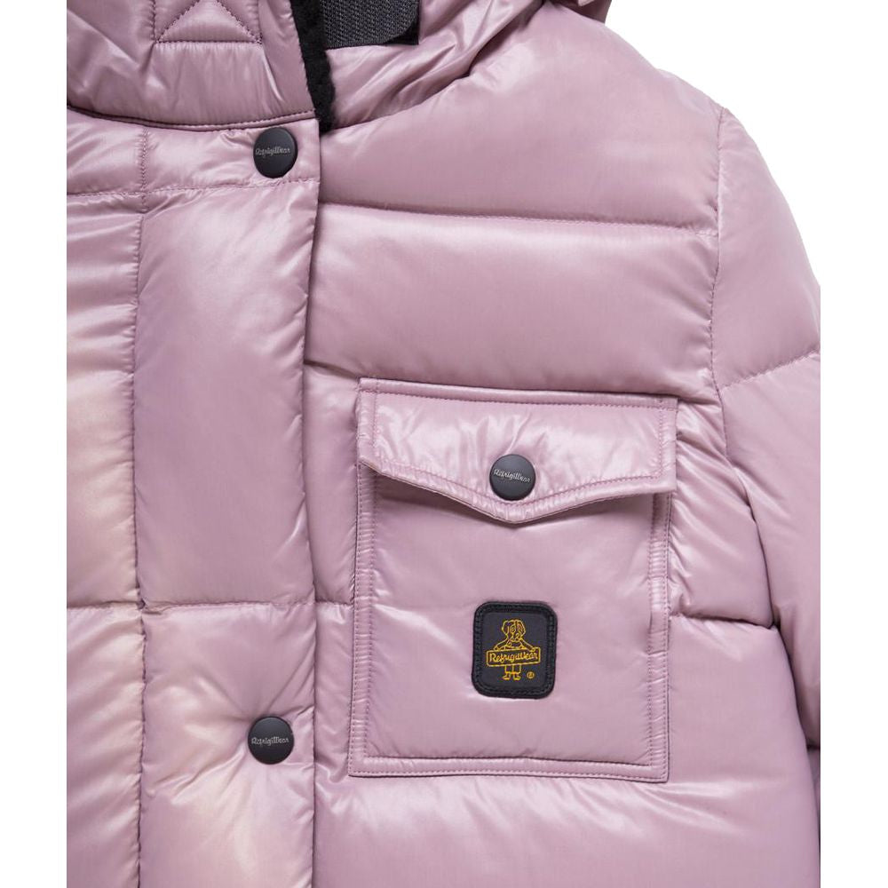 Refrigiwear Pink Nylon Jackets &amp; Coats