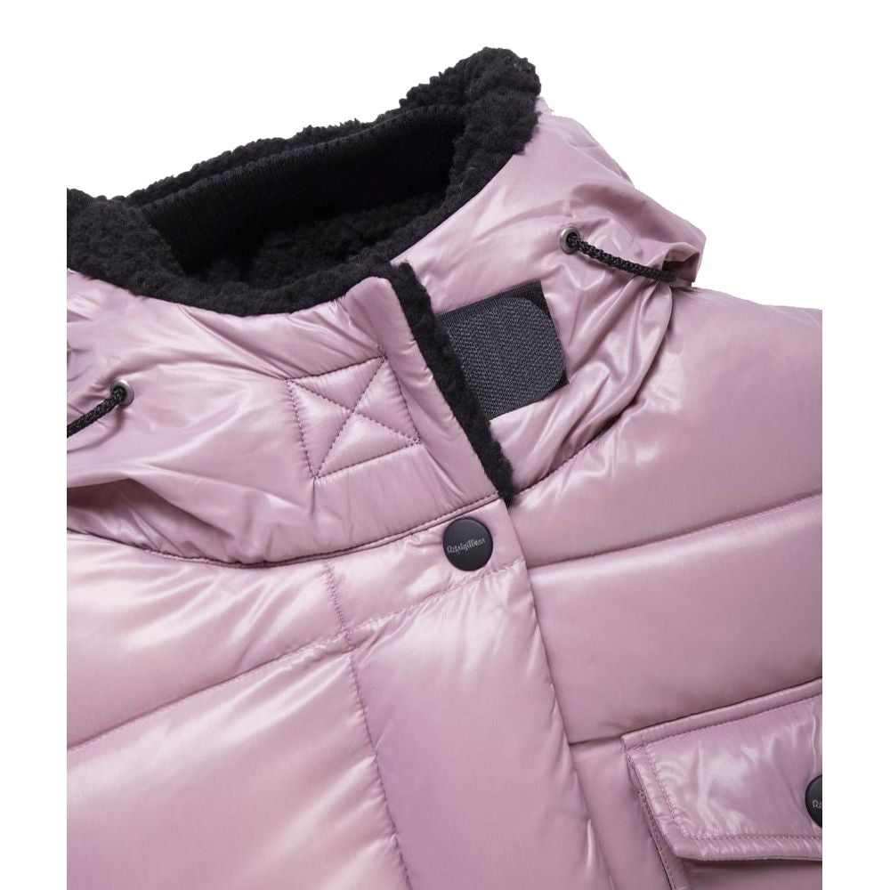 Refrigiwear Pink Nylon Jackets &amp; Coats