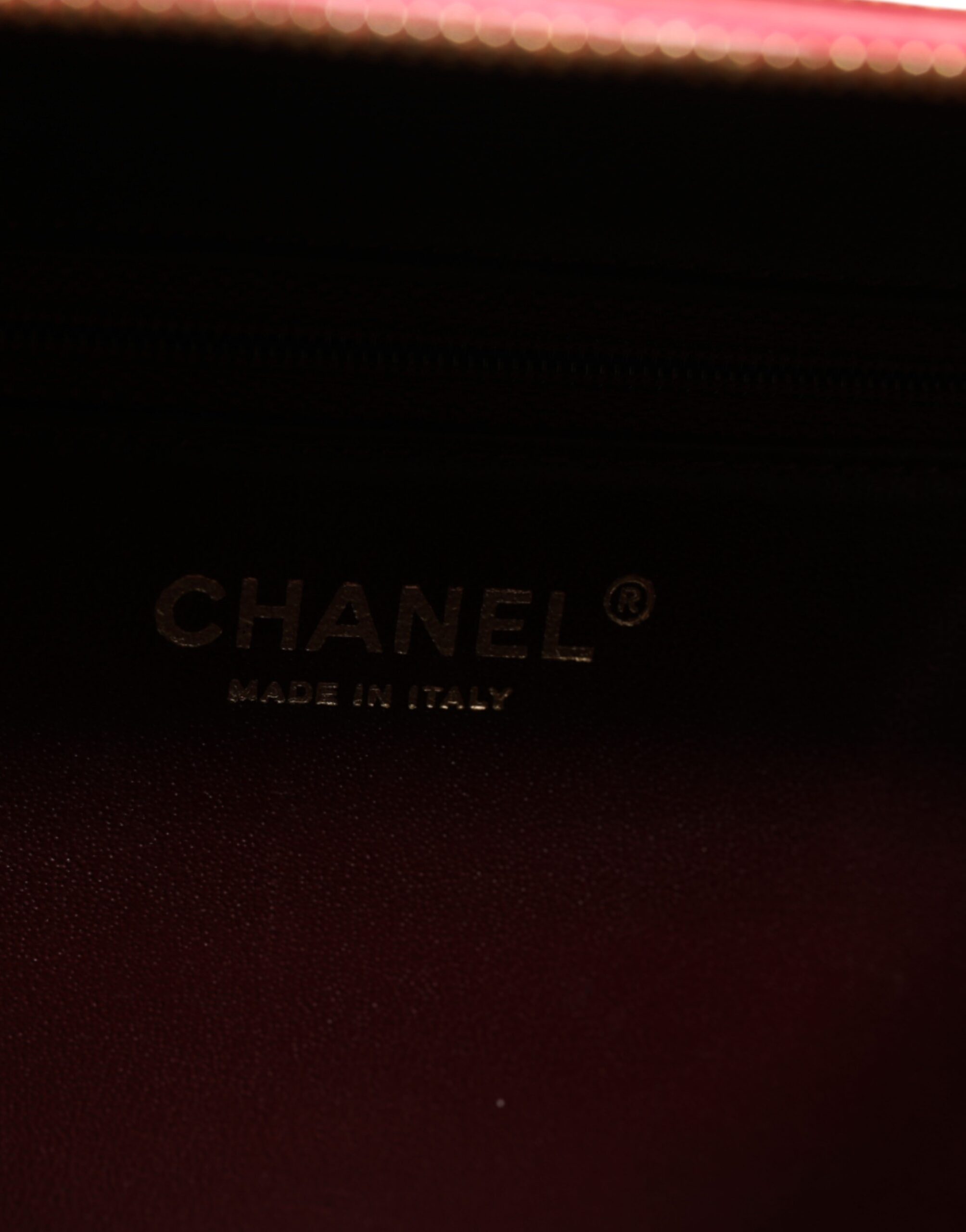 Chanel Rosa Seal Matelasse Kette CC Lammleder Tasche