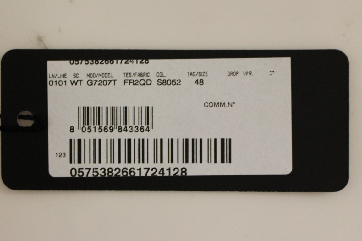 Dolce &amp; Gabbana Gray striped single-breasted wool vest