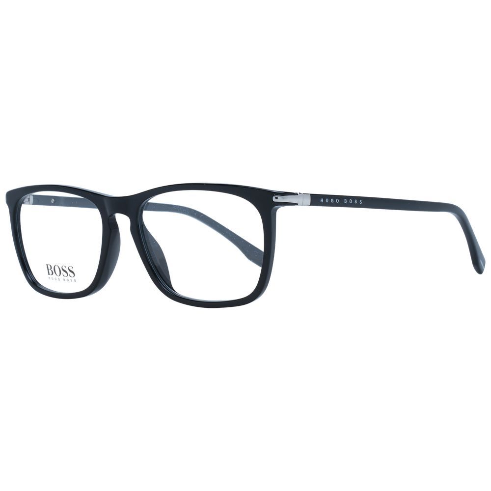 Hugo Boss Schwarzer Acetat-Rahmen