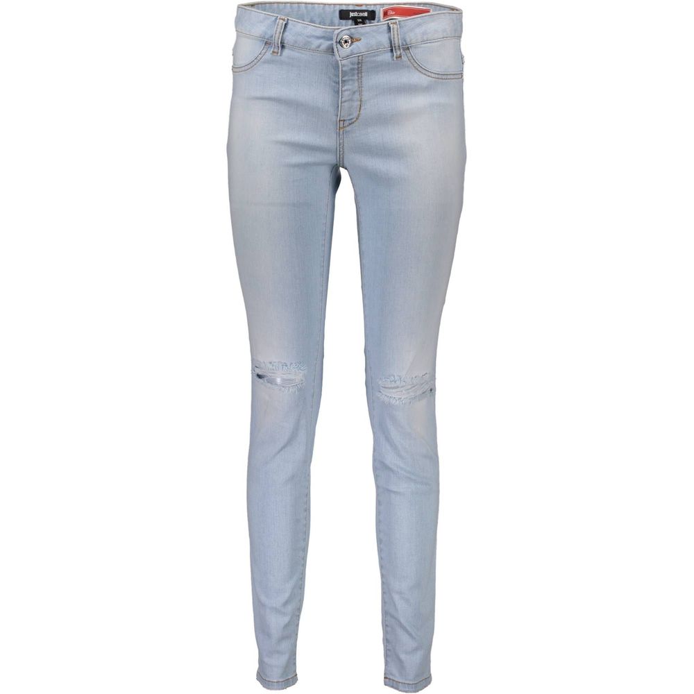Just Cavalli Blue Cotton Women's Jeans