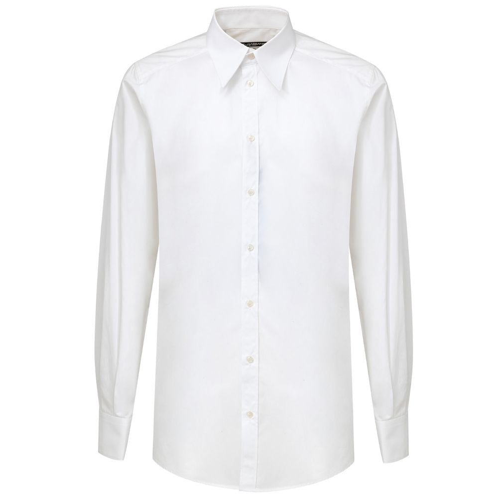 Dolce &amp; Gabbana white cotton shirt