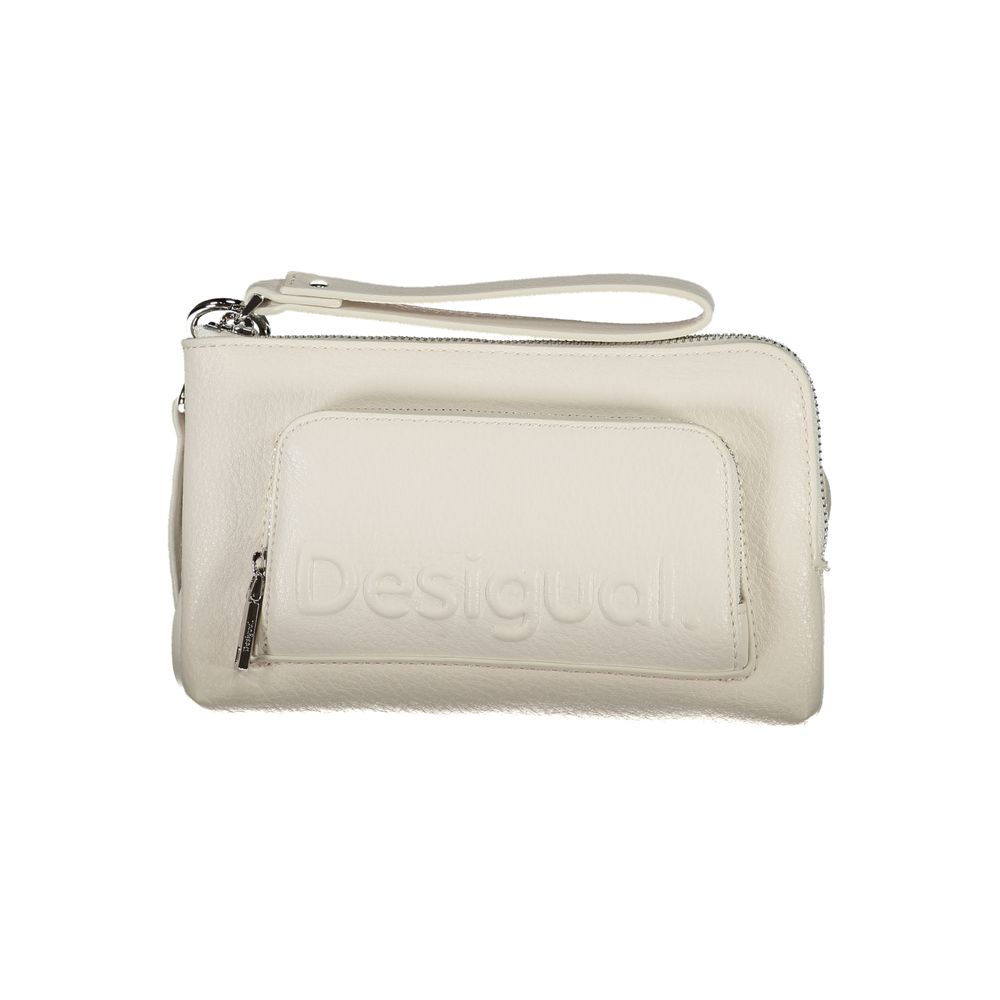 Desigual Handtasche aus weißem Polyethylen