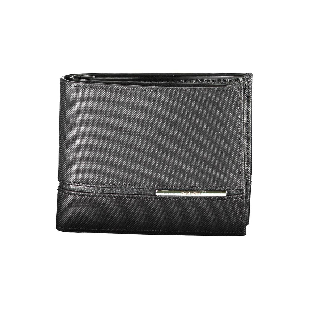 Calvin Klein Black Leather Men's Wallet