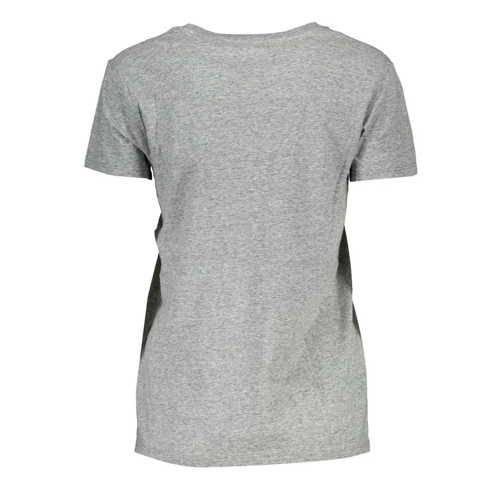 Levi's Grey Cotton T-Shirt for Women