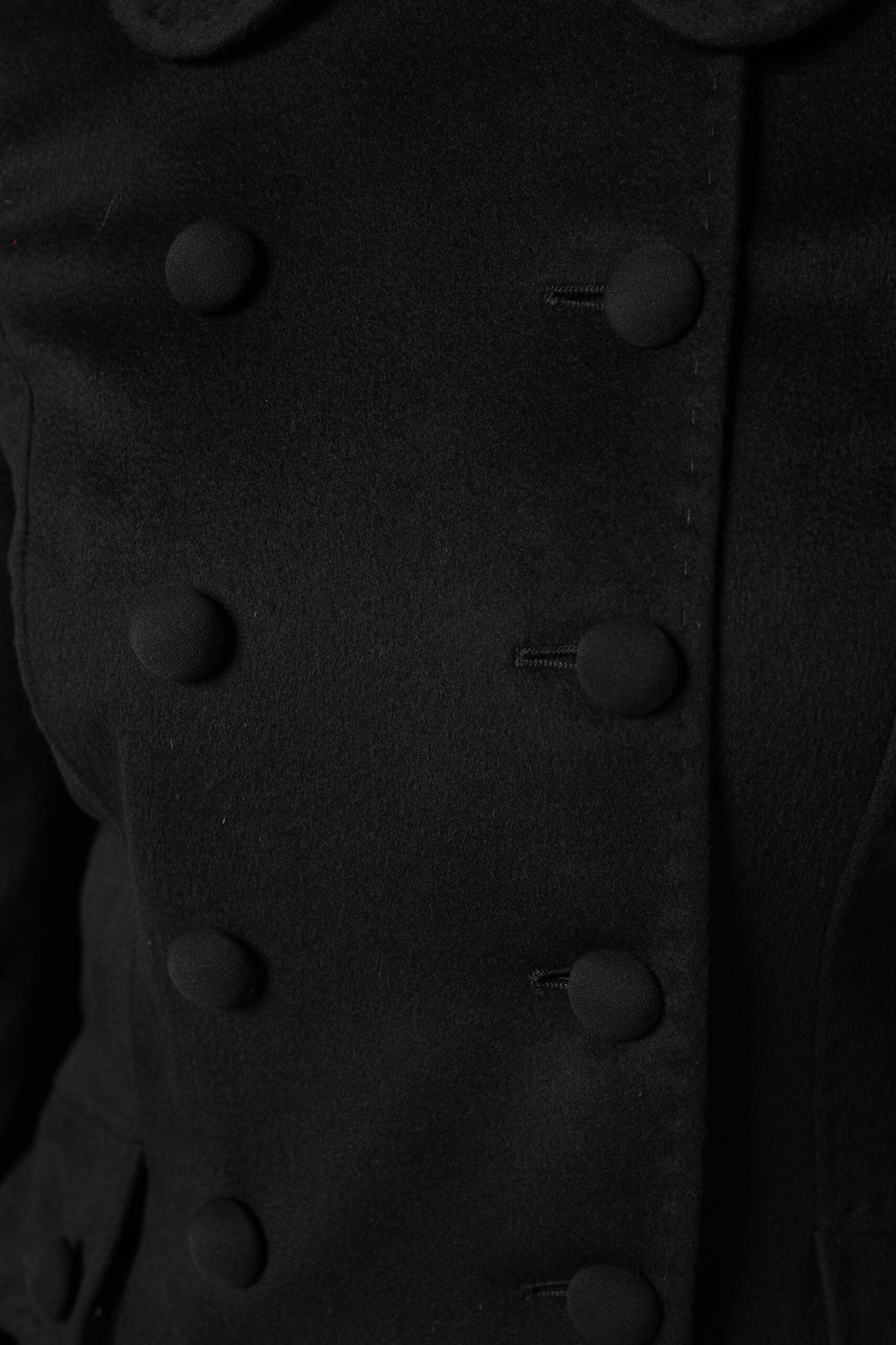 Dolce &amp; Gabbana Siyah Sartoria Italiano Yün Blazer Ceket