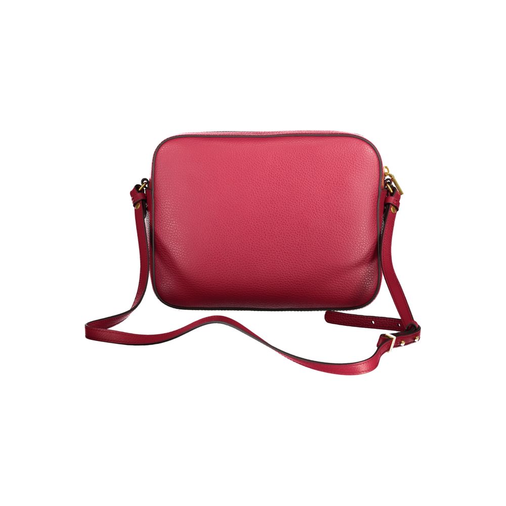 Coccinelle Rote Lederhandtasche