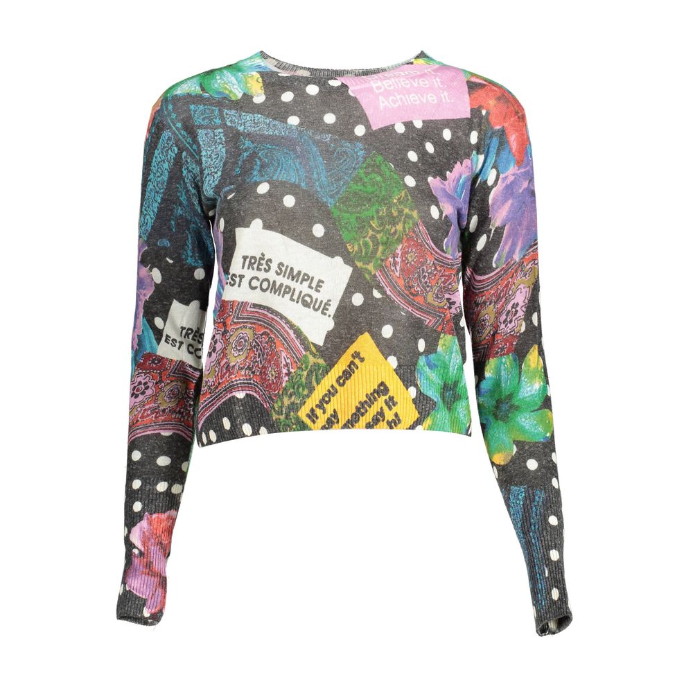 Desigual Schwarzer Acryl-Pullover für Frauen