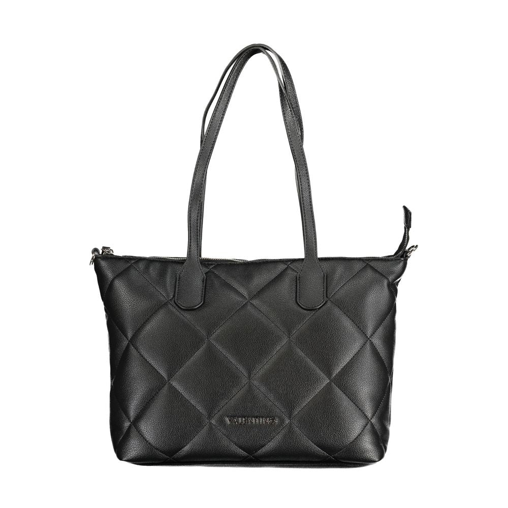 Mario Valentino Schwarze Polyethylen-Handtasche