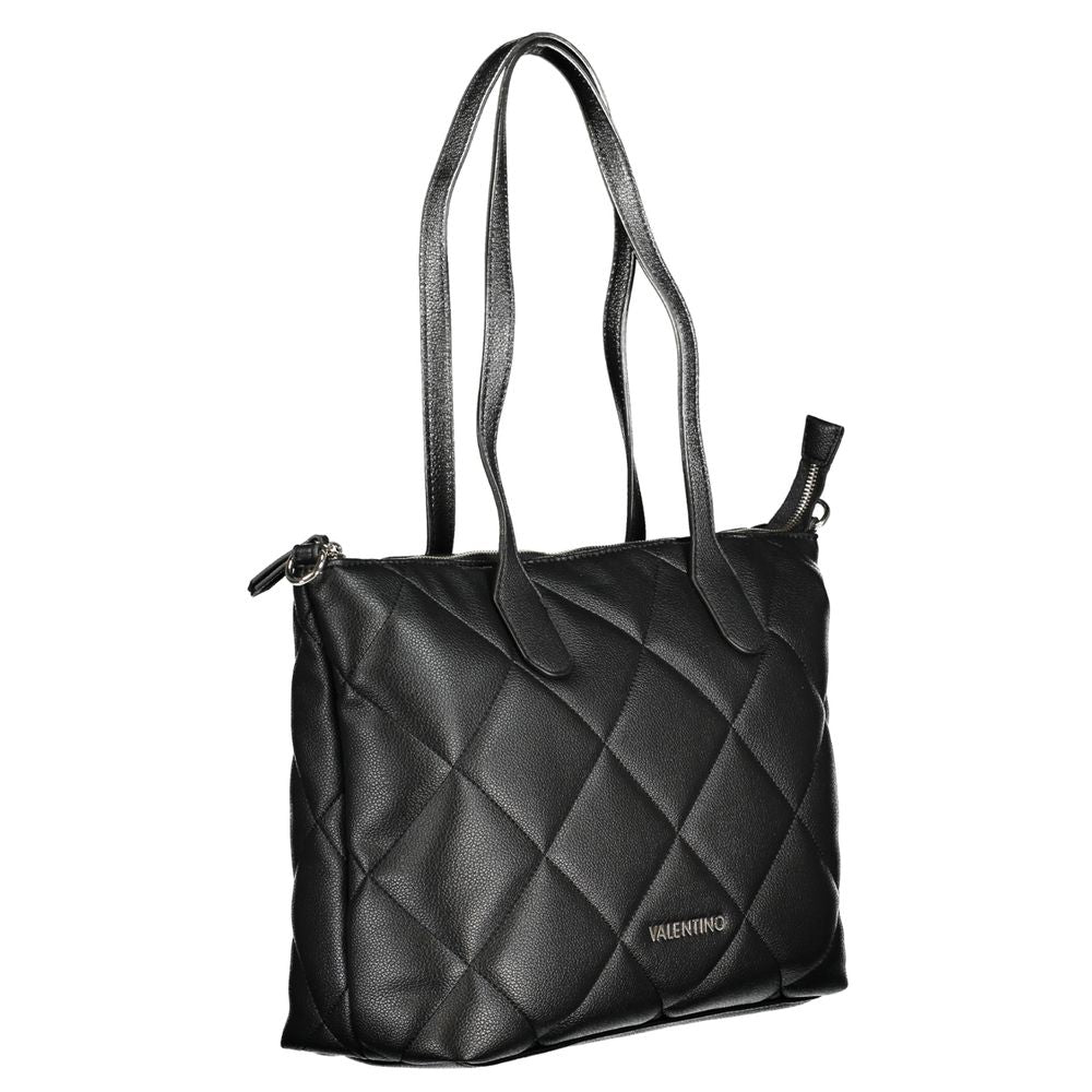 Mario Valentino Schwarze Polyethylen-Handtasche