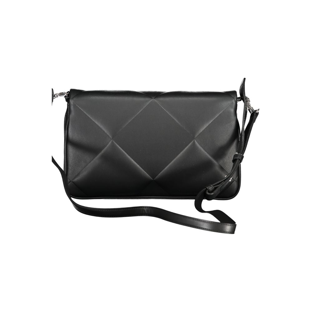 Calvin Klein Schwarze Baumwollhandtasche