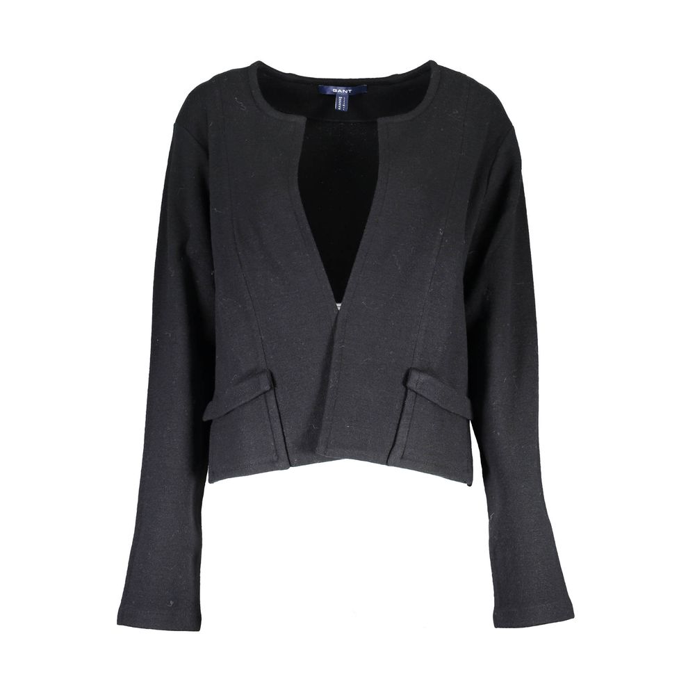 Gant Black Wool Cardigan for Women