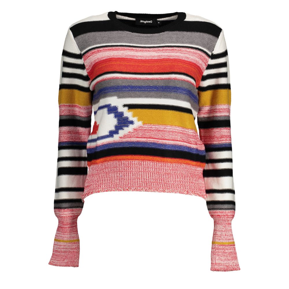 Desigual Roter Viskose Pullover für Frauen