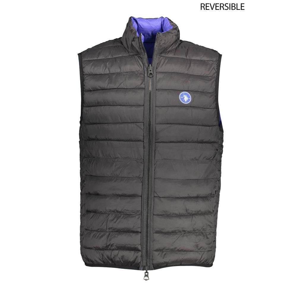 US POLO ASSN. Men's nylon vest in blue