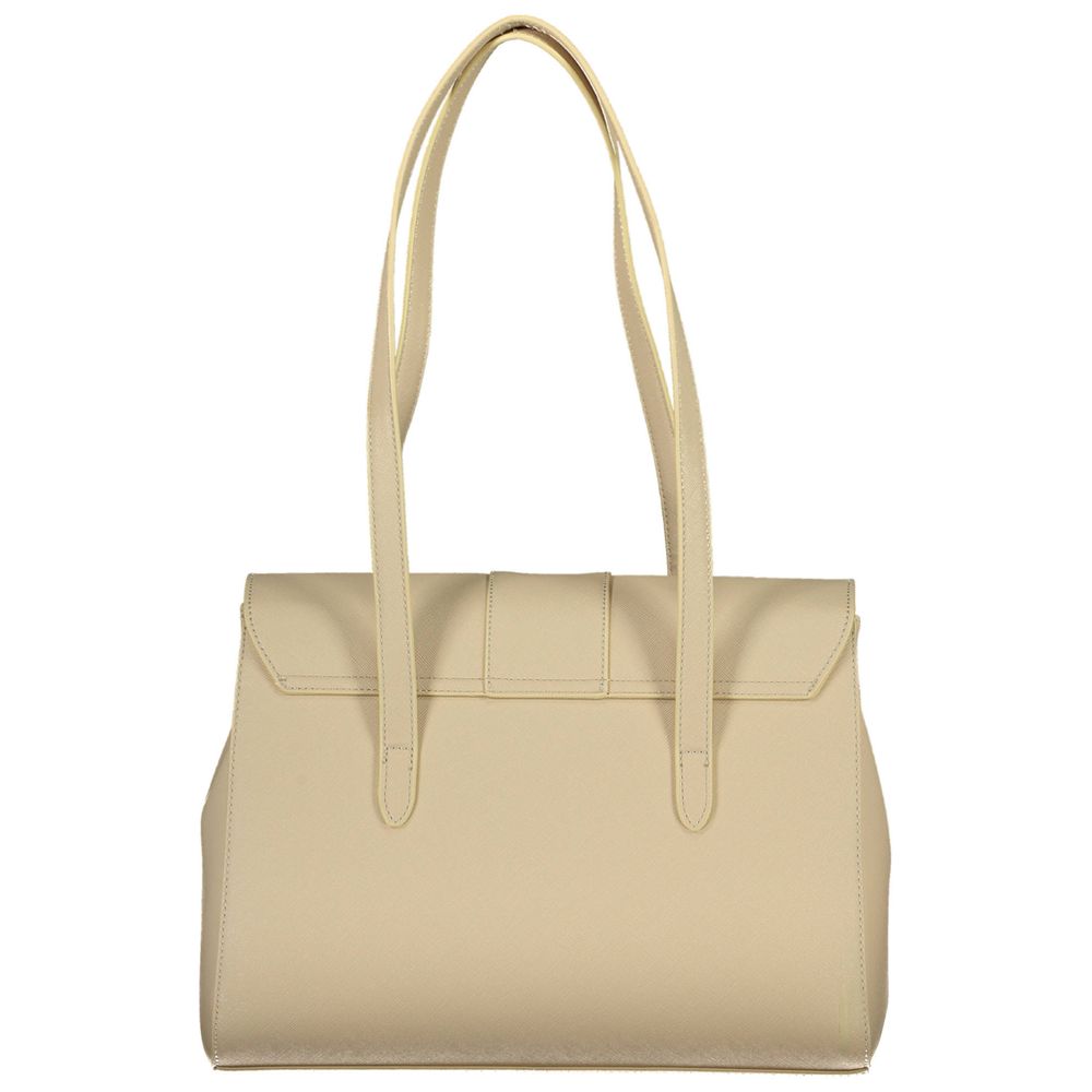 Mario Valentino Beige Polyethylen Handtasche