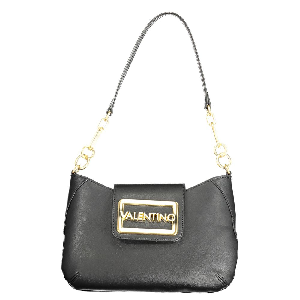 Mario Valentino Schwarze Polyethylen-Handtasche