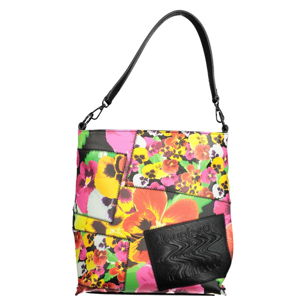 Desigual Schwarz Polyethylen Frauen Handtasche