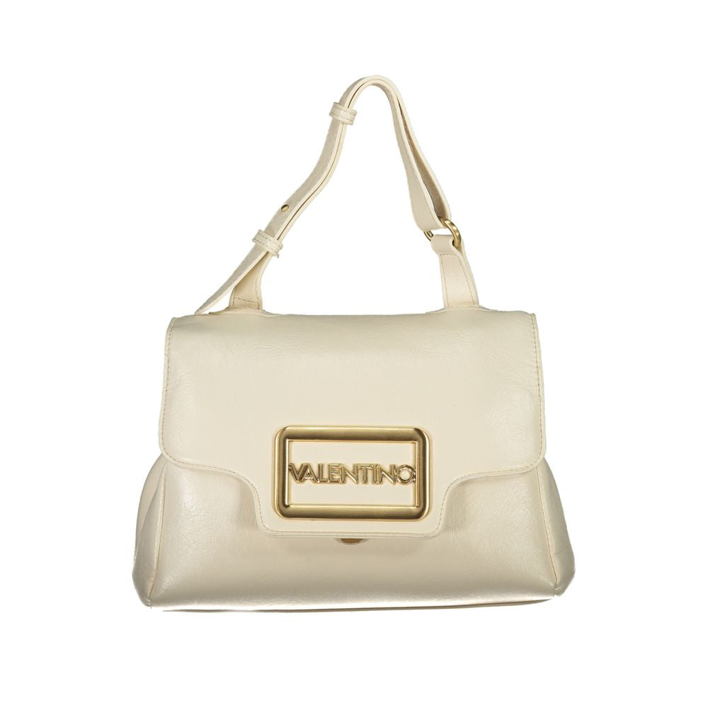 Mario Valentino Beige Polyethylen Frauen Handtasche