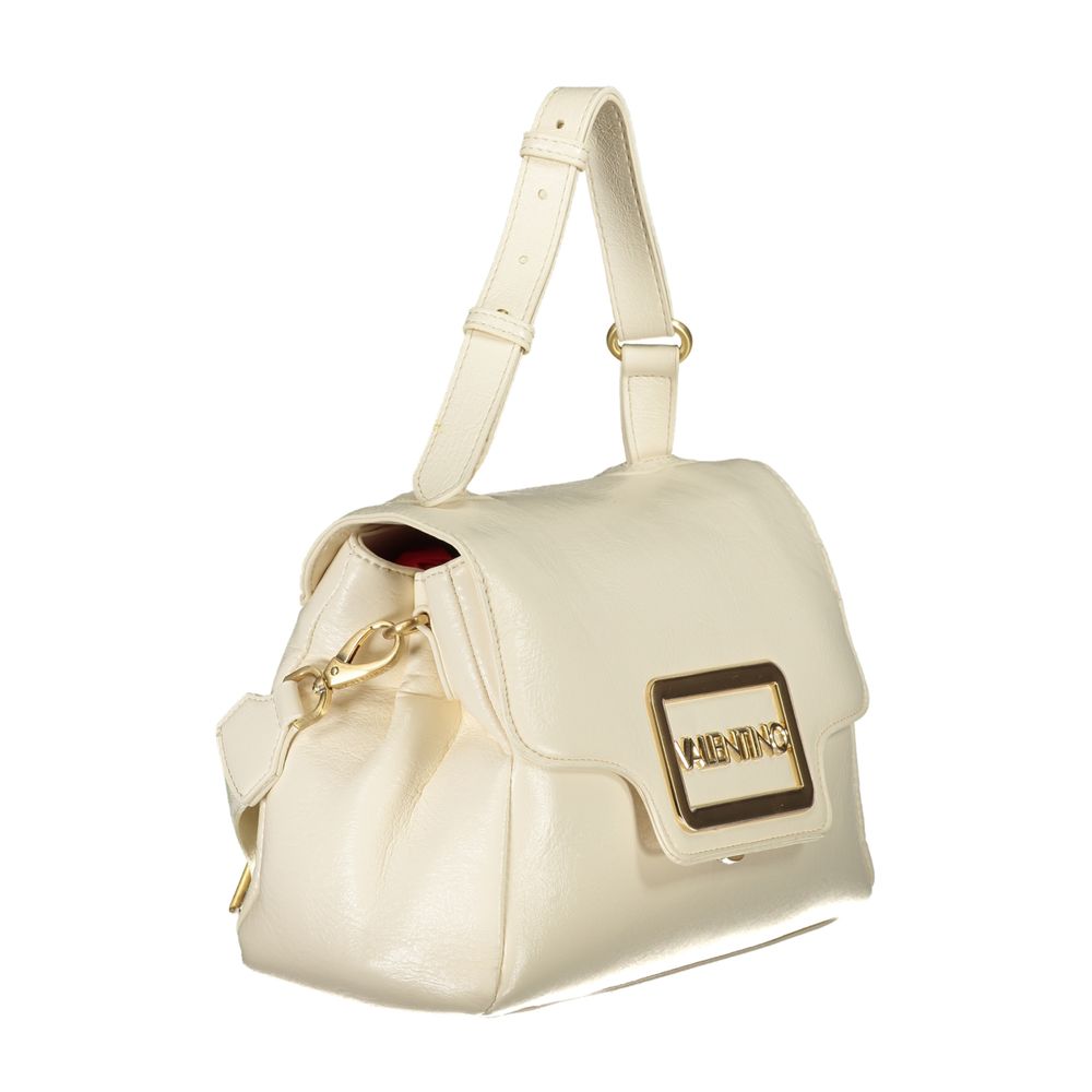 Mario Valentino Beige Polyethylen Frauen Handtasche