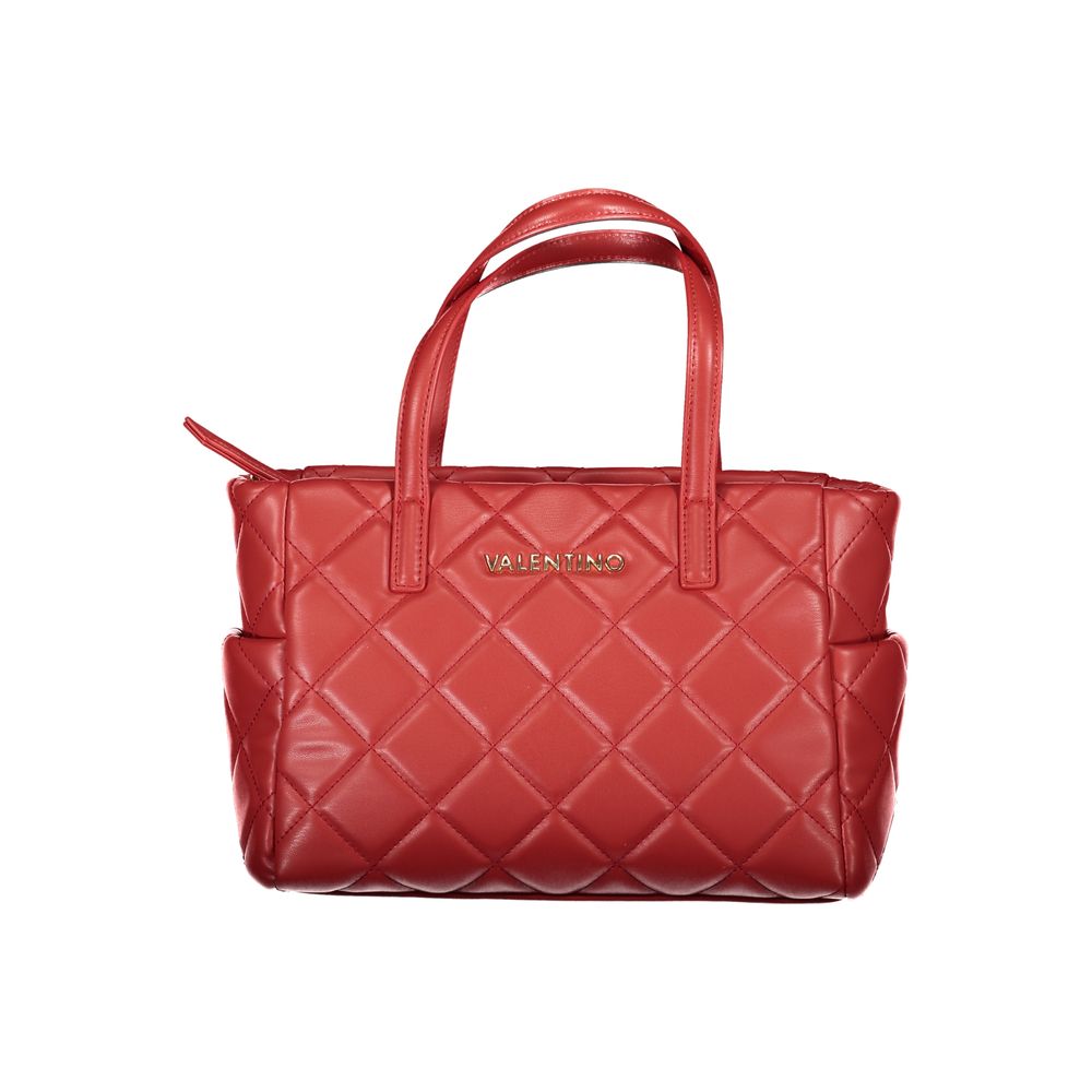 Mario Valentino Rote Polyethylen-Handtasche
