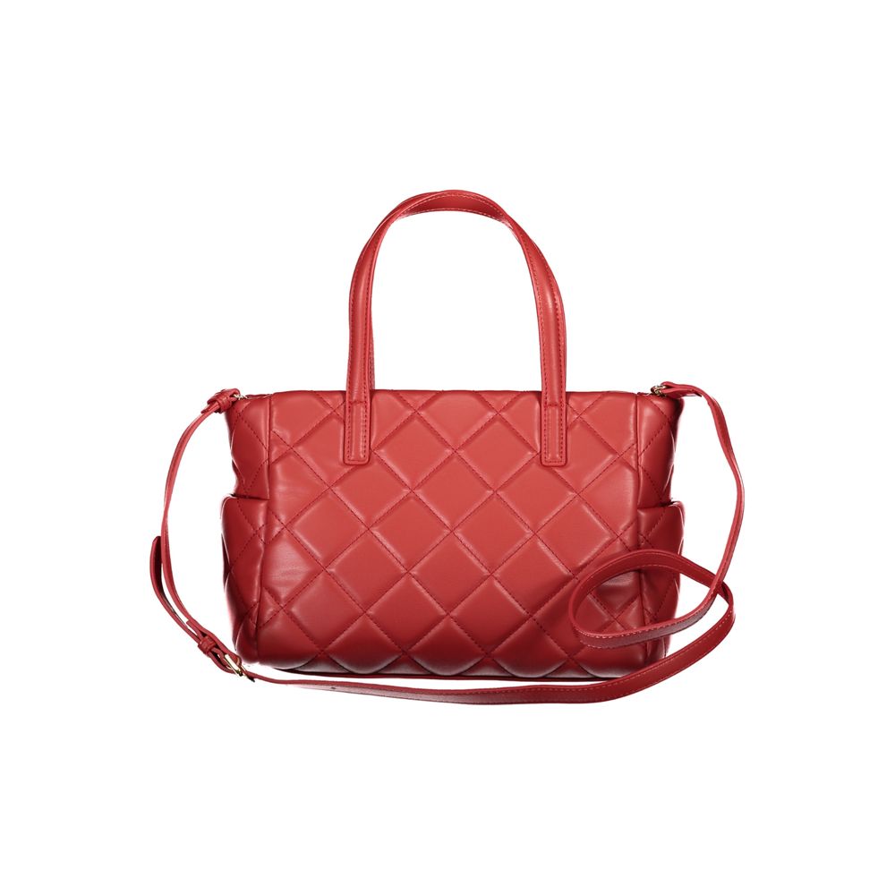 Mario Valentino Rote Polyethylen-Handtasche