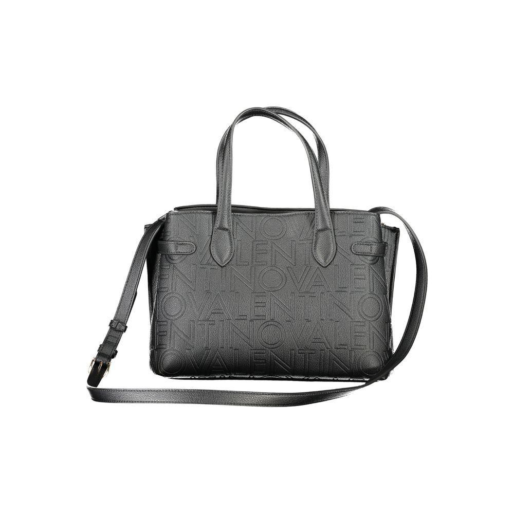 Mario Valentino Schwarze Polyethylen-Handtasche