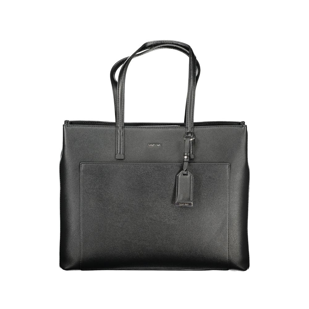 Calvin Klein Schwarz Polyethylen Frauen Handtasche